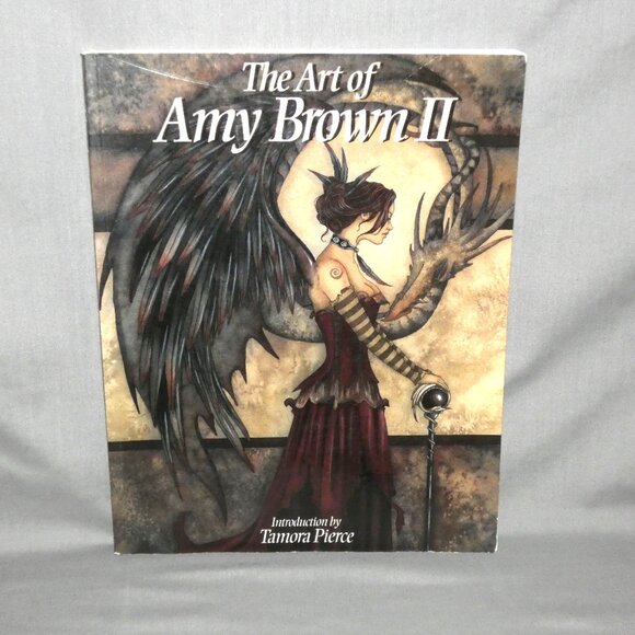 Set of 2 signed Amy Brown art books, The Art of Amy Brown 1 & 2 - Picture 5 of 7